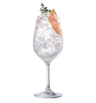 the floral one spritz cocktail