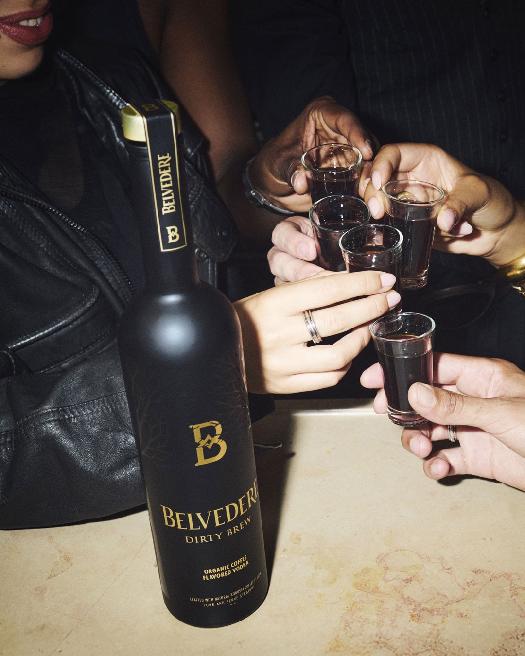 Landing-Page-Belvedere-Dirty-Brew-glasses and a Dirty Brew bottle